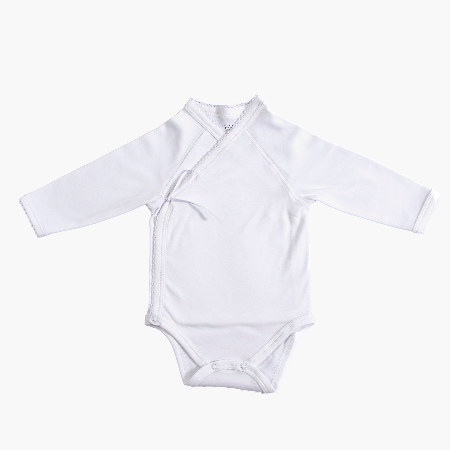 Body kimono manga larga cinta blanca