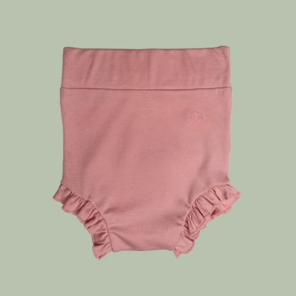 Short bombacho vuelos palo rosa